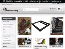 Tablet Screenshot of hauakivisalong.ee